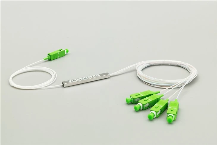 1 × 4 SC APC Plc Fibre Splitter, Mini Modil