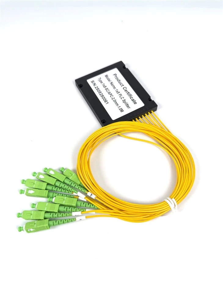 1x8 Fibre Optique Splitter SC APC