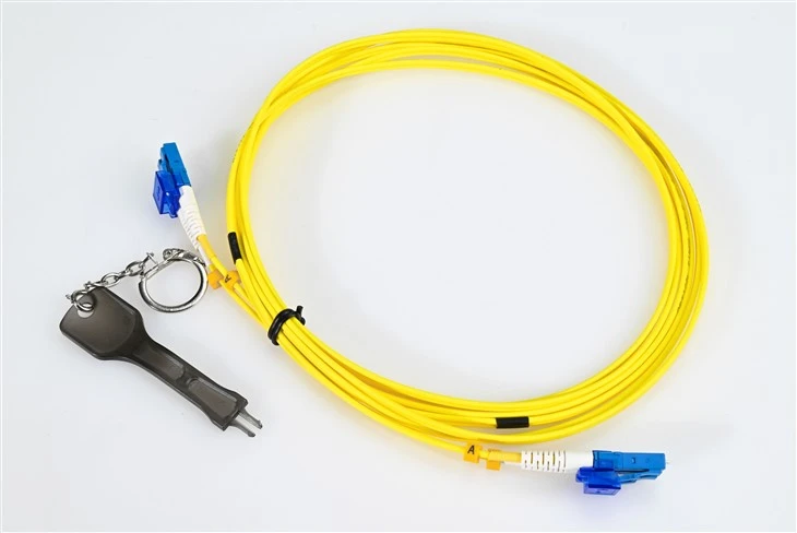 Fibre Optique Lc Upc Pou Lc Upc Patch Kab Duplex